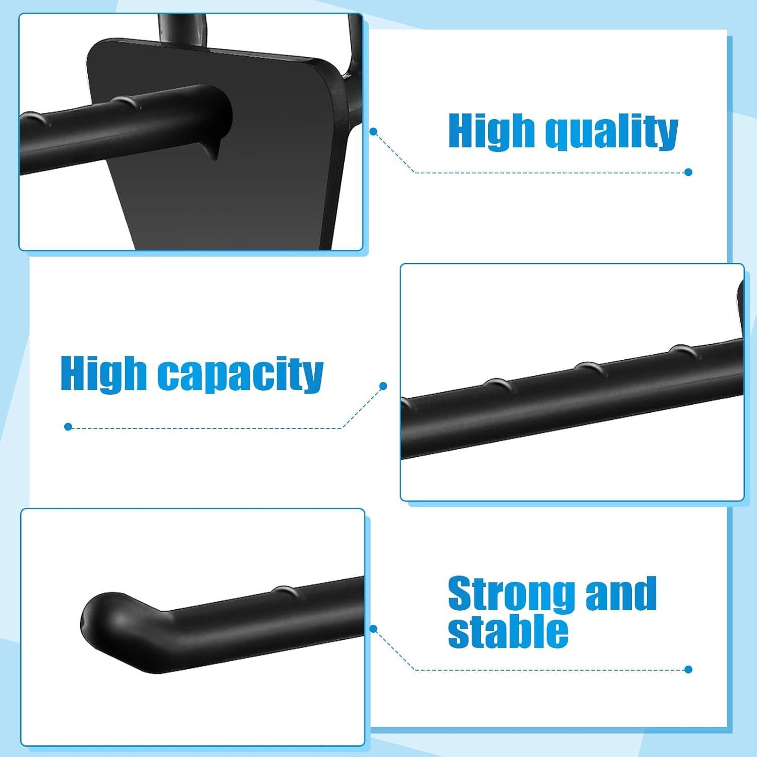 Ganchos de Plástico Unittype para Tablero de Clavos 100 Piezas