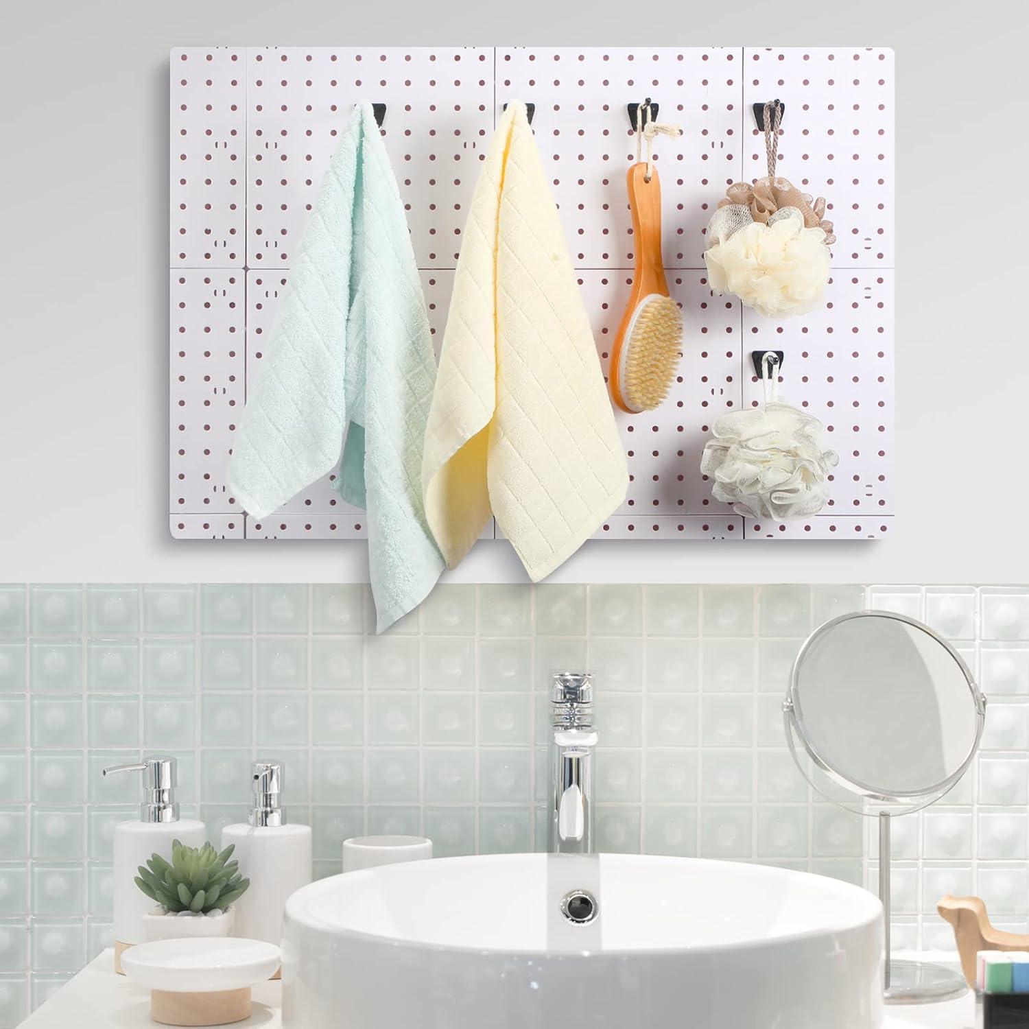 Ganchos de Plástico Unittype para Tablero de Clavos 100 Piezas