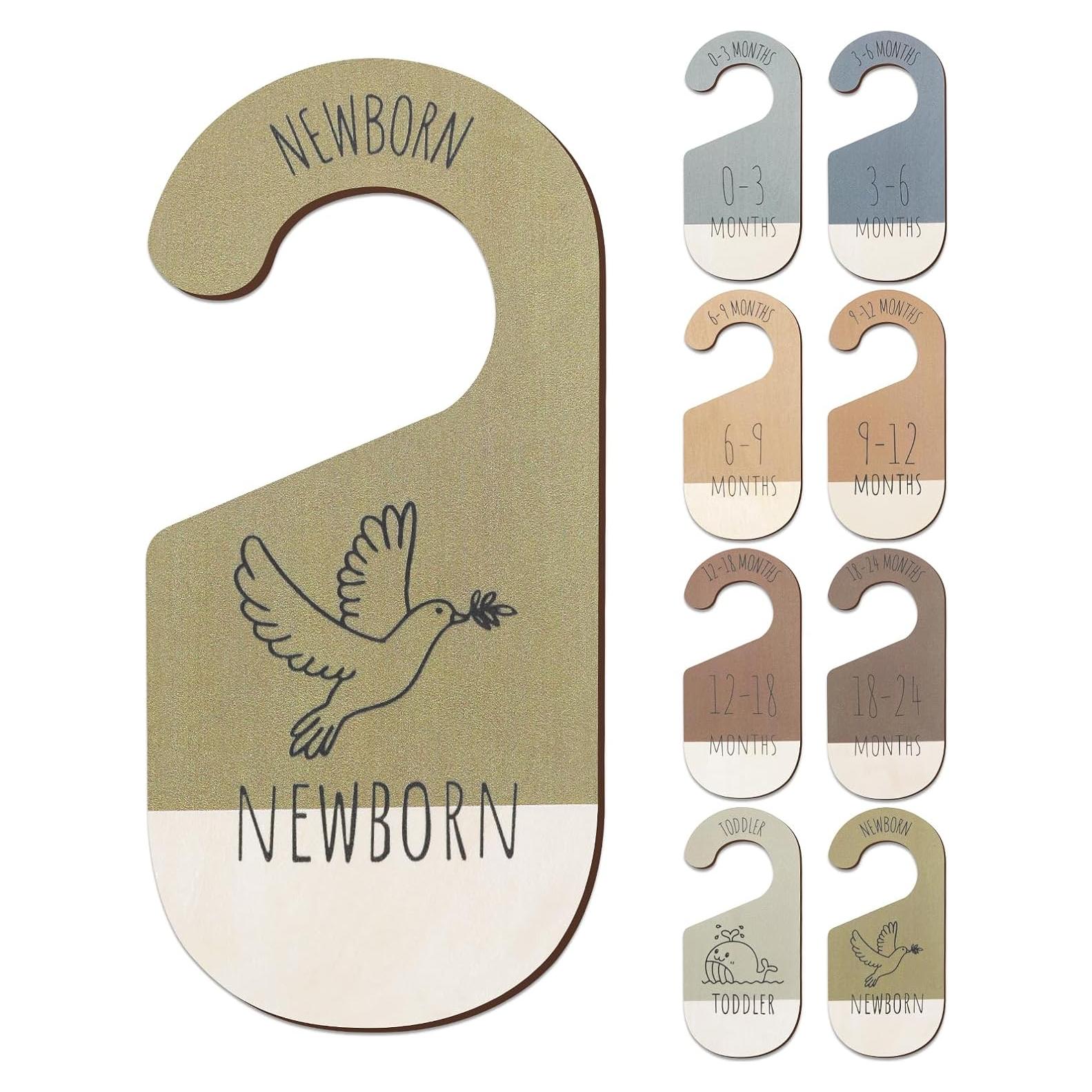 Divisores de Armario para Bebés ITDYB - Juego de 8 Tamaños