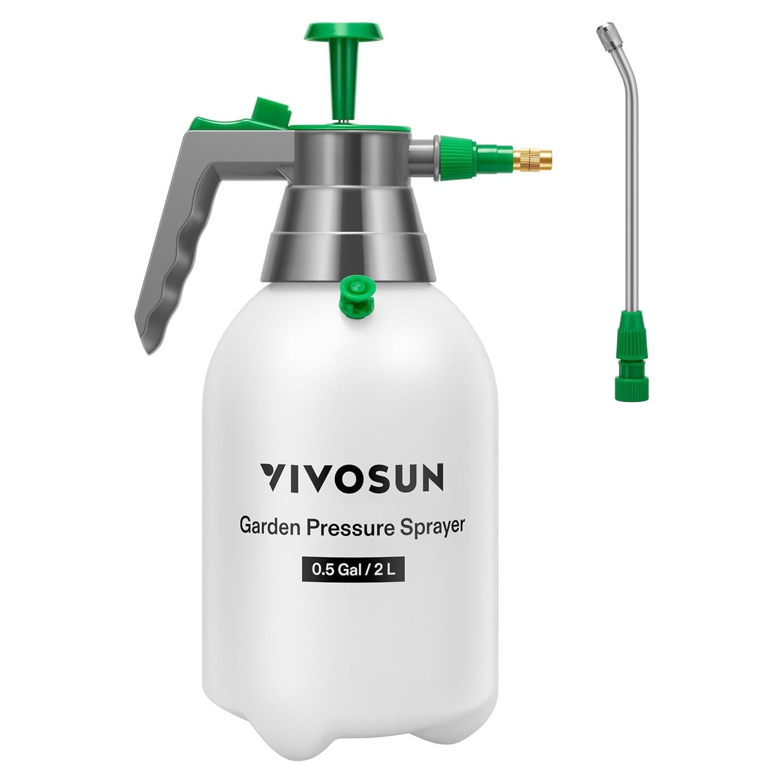 Pulverizador de Jardín VIVOSUN 2L con Boquilla Ajustable