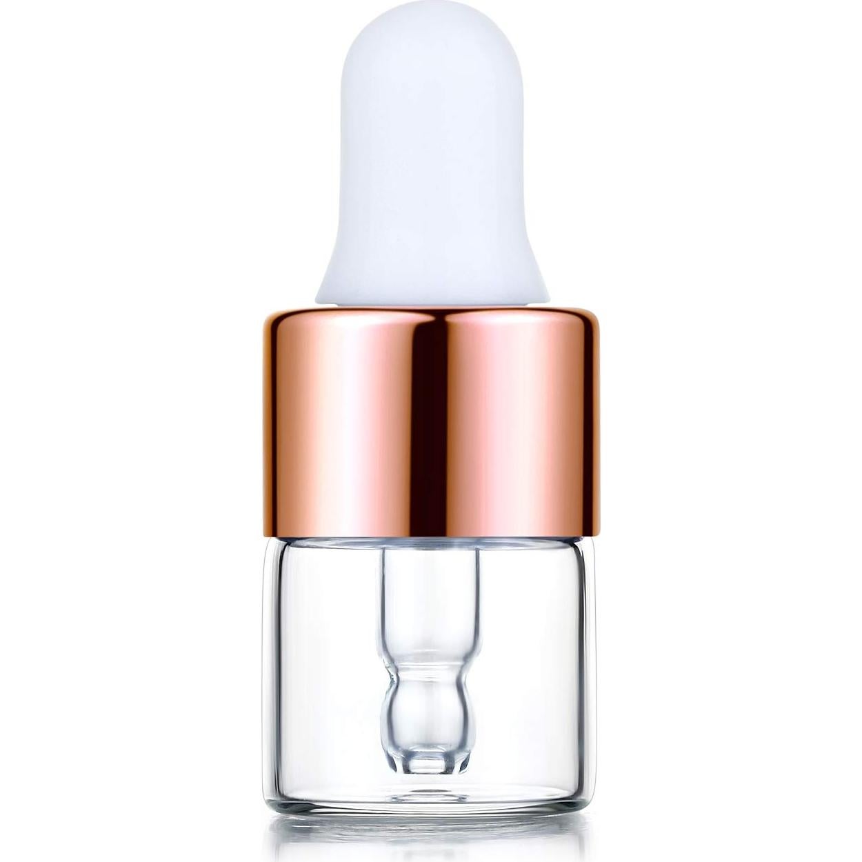 Frascos de vidrio 1ml - 50 botellas con gotero Glasstore