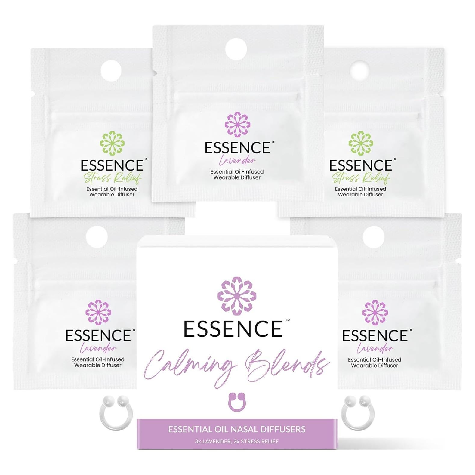 Difusor Nasal Essence Calmante - Aromaterapia Lavanda 30 Usos