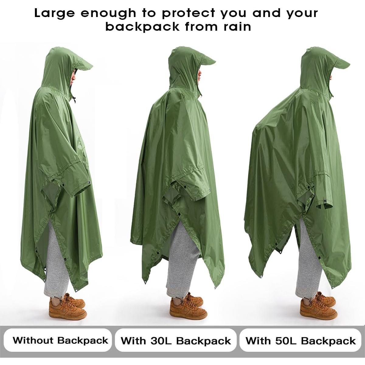 Poncho de Lluvia Cosmine Unisex Impermeable para Adultos