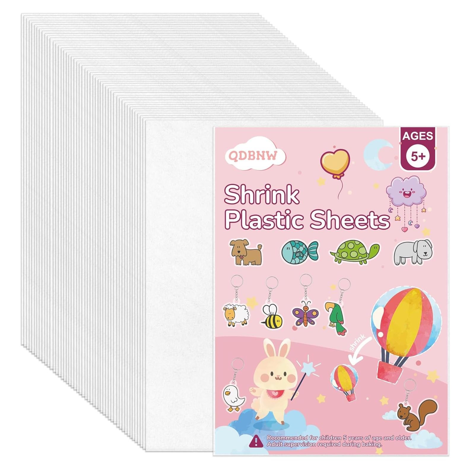 30 Hojas de Plástico Retráctil QDBNW 14.8x10.5 cm para Manualidades