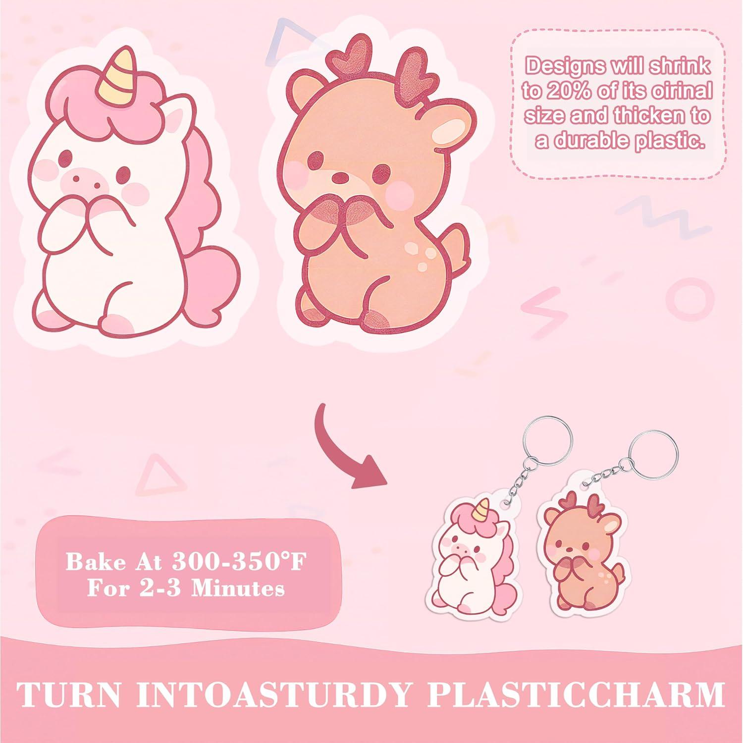 30 Hojas de Plástico Retráctil QDBNW 14.8x10.5 cm para Manualidades