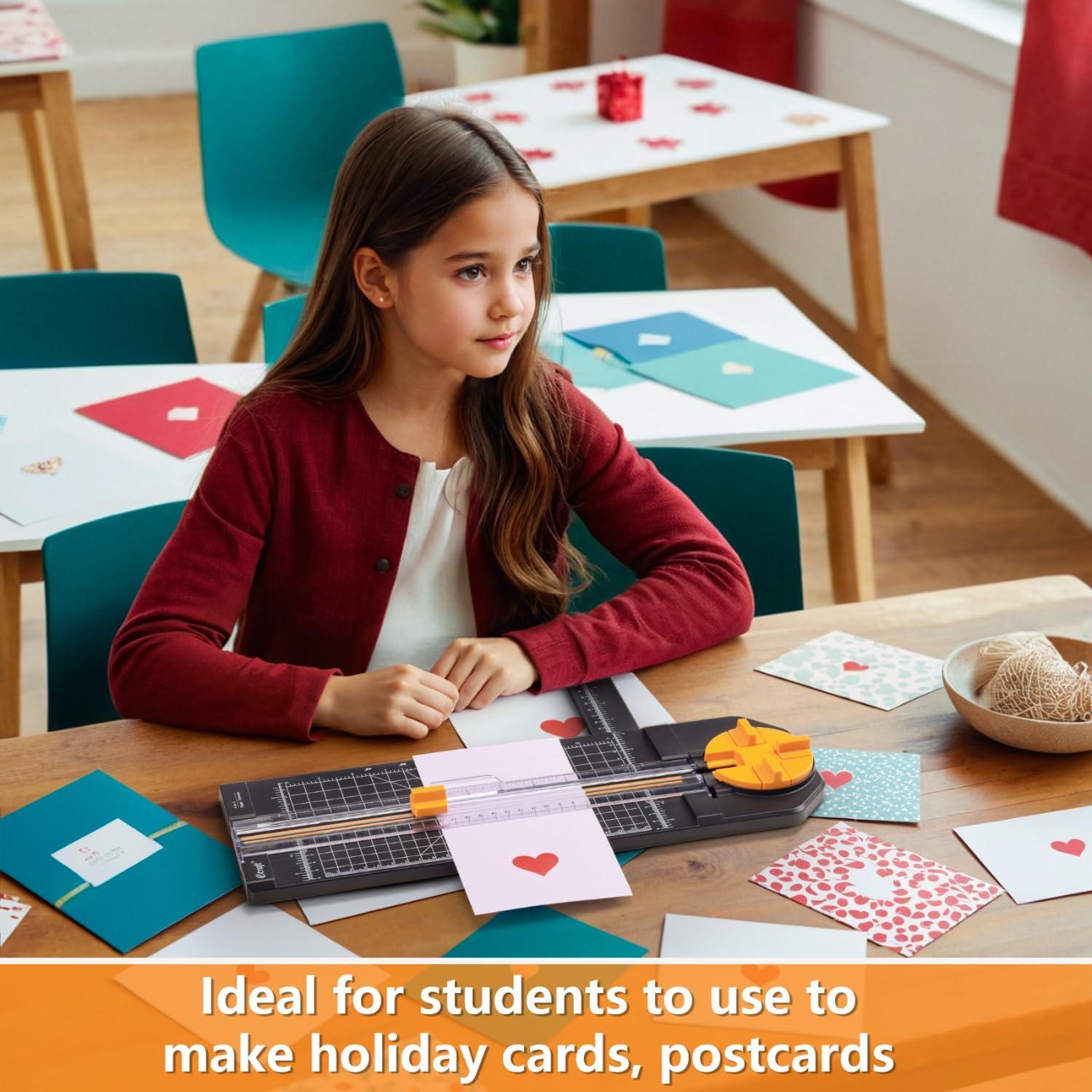 Cortadora de Papel Ecraft 4-en-1 Multifuncional 31 cm