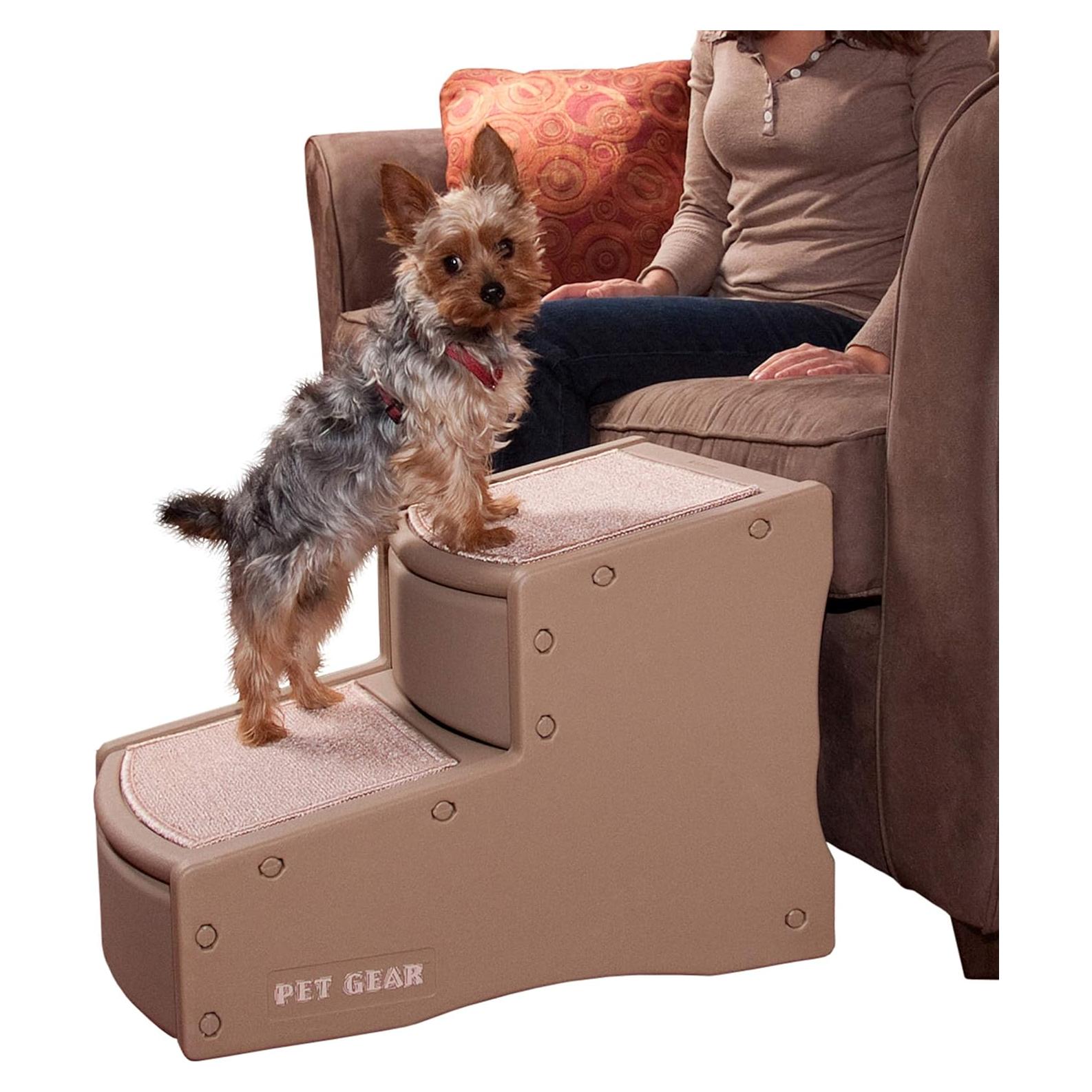 Escalera para Mascotas Pet Gear Easy Step II, 2 Escalones hasta 68kg