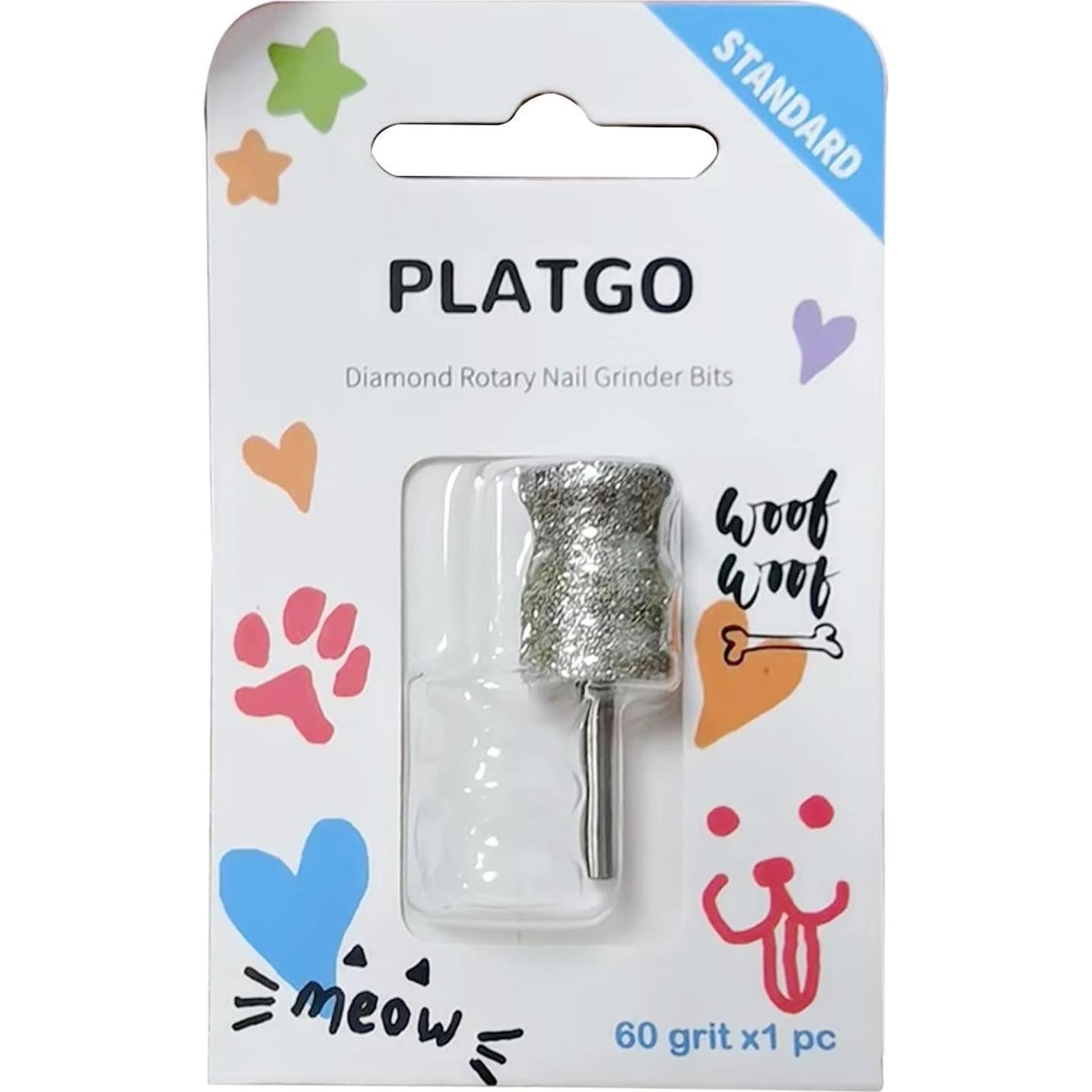 Mina de Uñas de Perro PLATGO 1/8" (3.18 mm) Diamante
