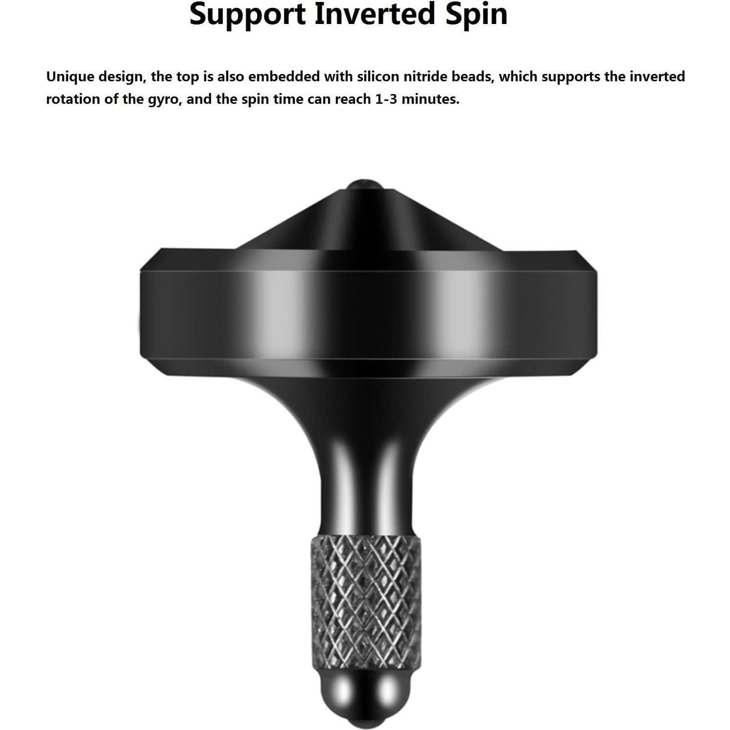 Trompo Antiestrés de Acero Inoxidable CHEETOP 3PCS