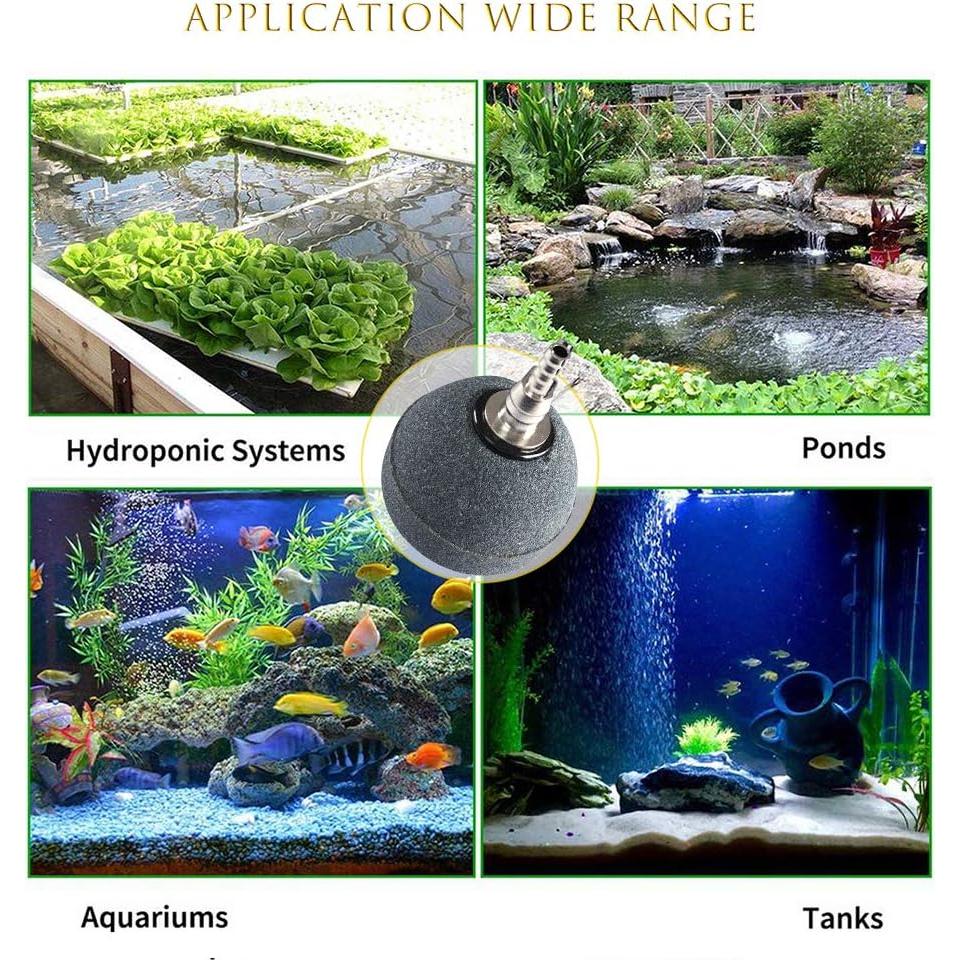 Piedra de Aire Cilindro Quickun 2" para Acuario y Hidroponía