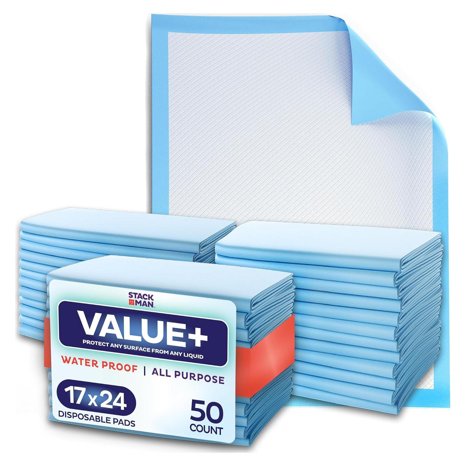 Almohadillas Desechables AOS Brands 43x61cm Paquete 50 Unidades