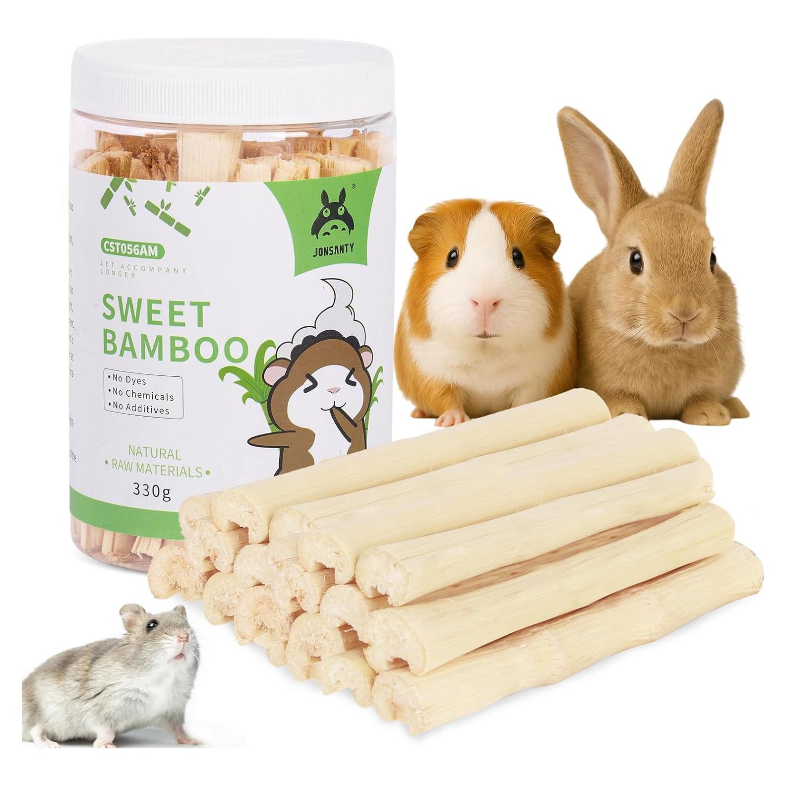 Juguetes Masticables JONSANTY 330g para Conejos y Hámsters