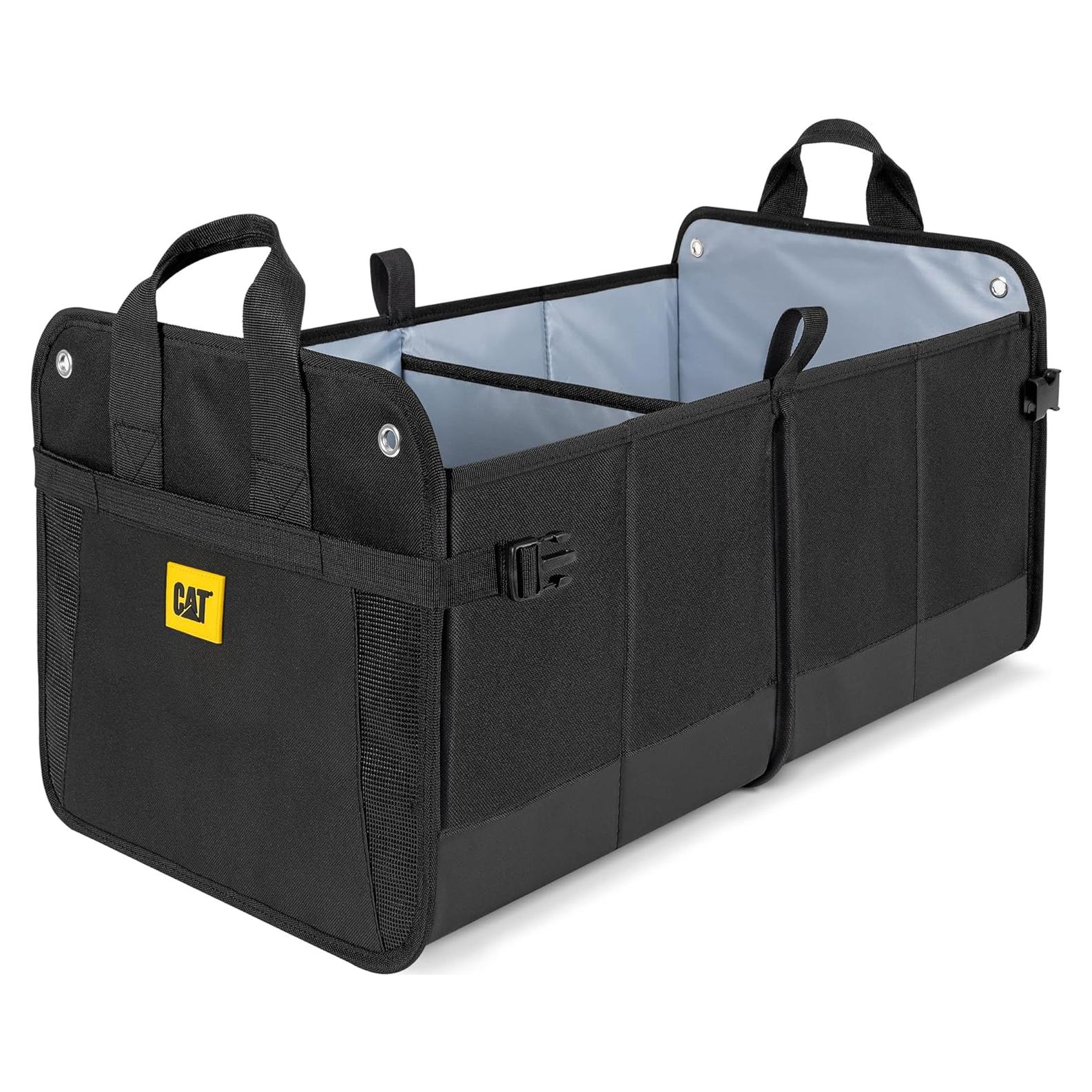 Organizador de Maletero CAT FlexTrunk - Doble Compartimento Plegable