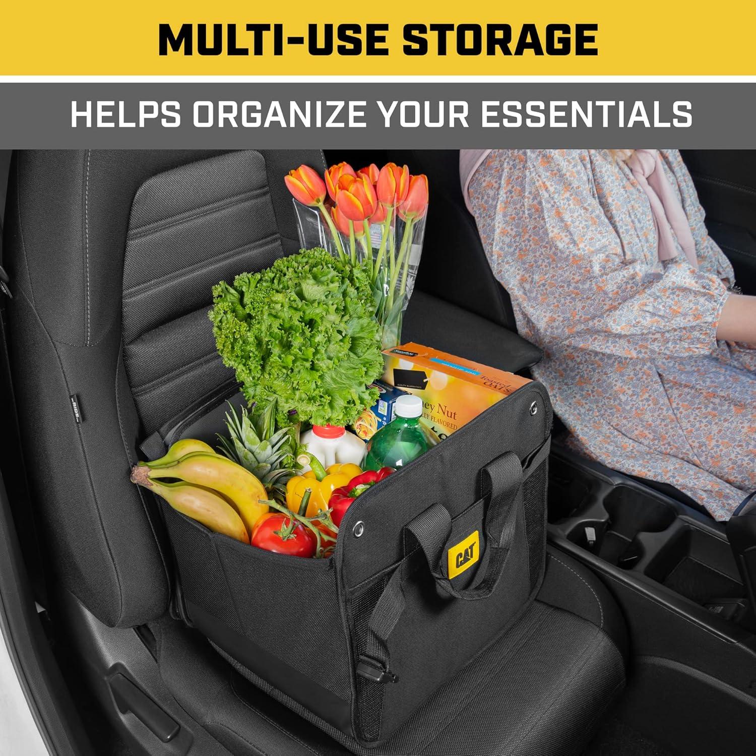 Organizador de Maletero CAT FlexTrunk - Doble Compartimento Plegable