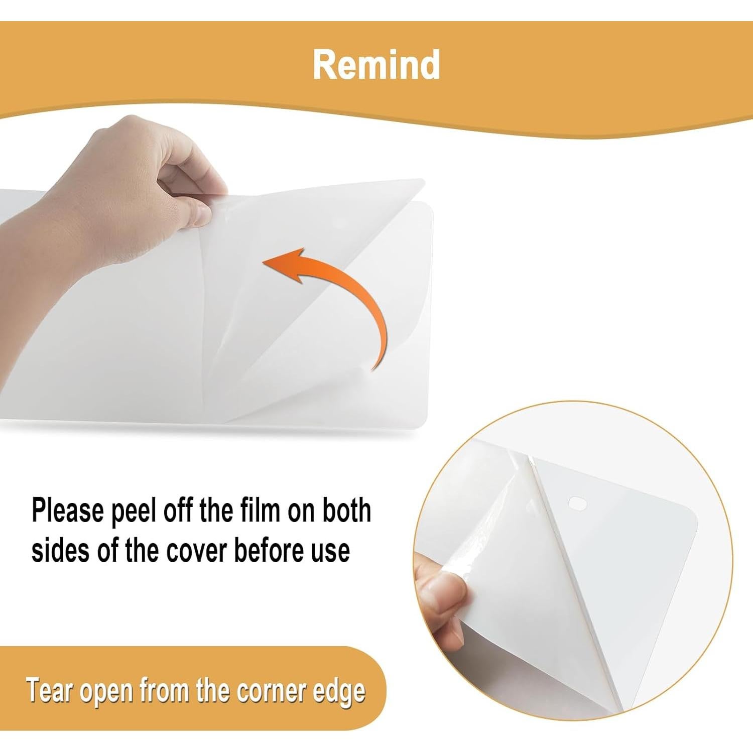 Marco de Placa de Licencia AOOTF Acero Inoxidable Negro 2 Juegos