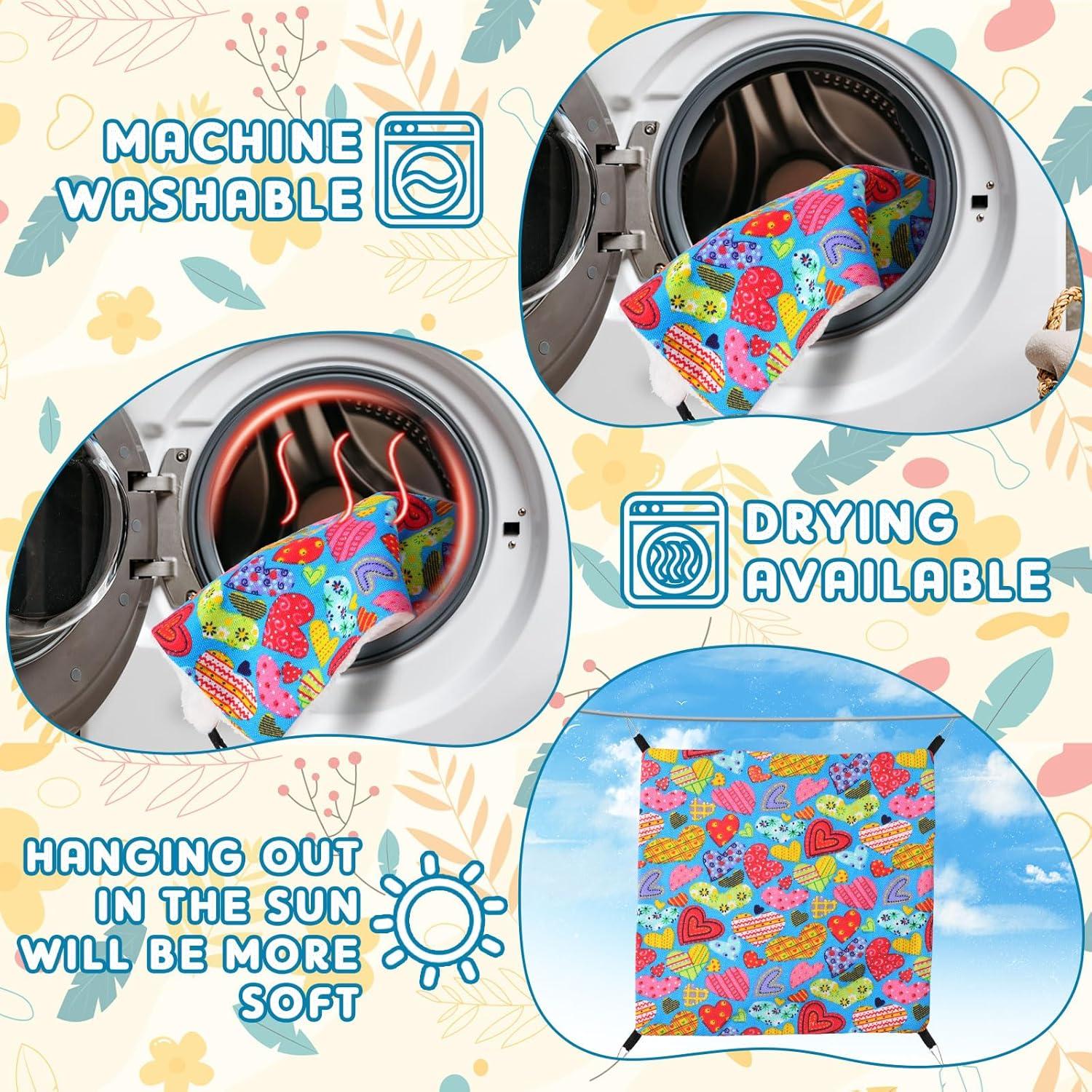 Hamaca Colgante para Mascotas Abbylike - 6 Piezas Multicolor