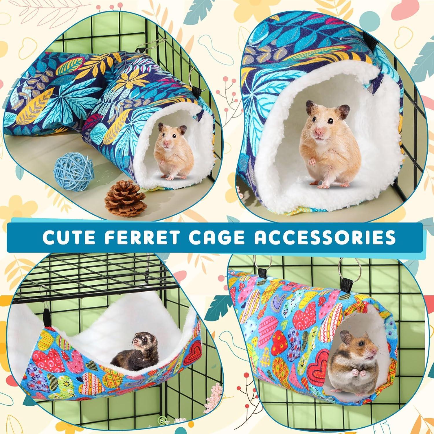 Hamaca Colgante para Mascotas Abbylike - 6 Piezas Multicolor