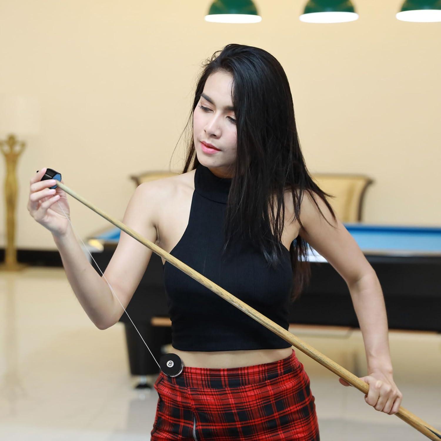 Soporte de Tiza para Billar Lewtemi OB3133, 2 Piezas Retráctil