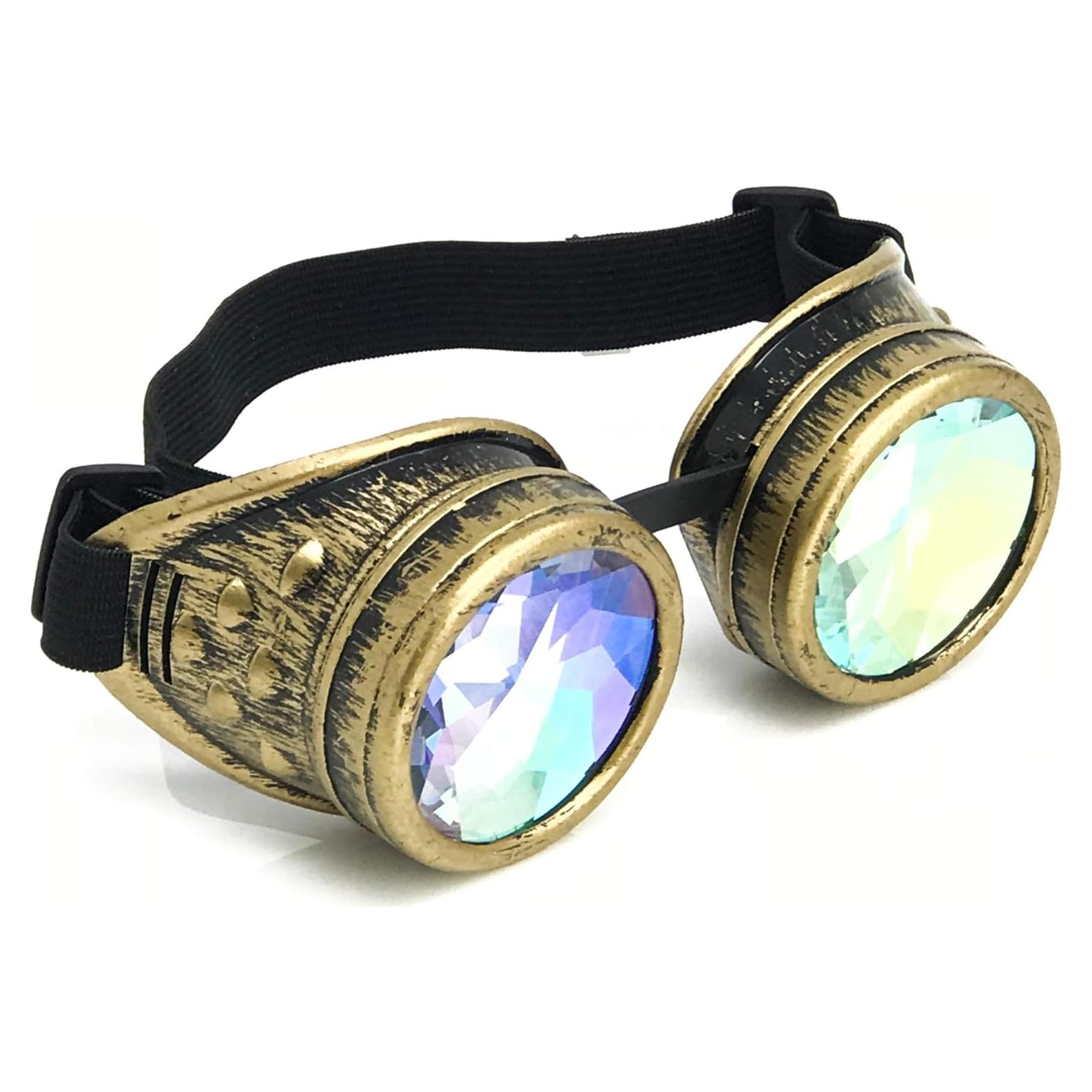 Gafas Steampunk 3D Kaleidoscope Umbrella Laboratory