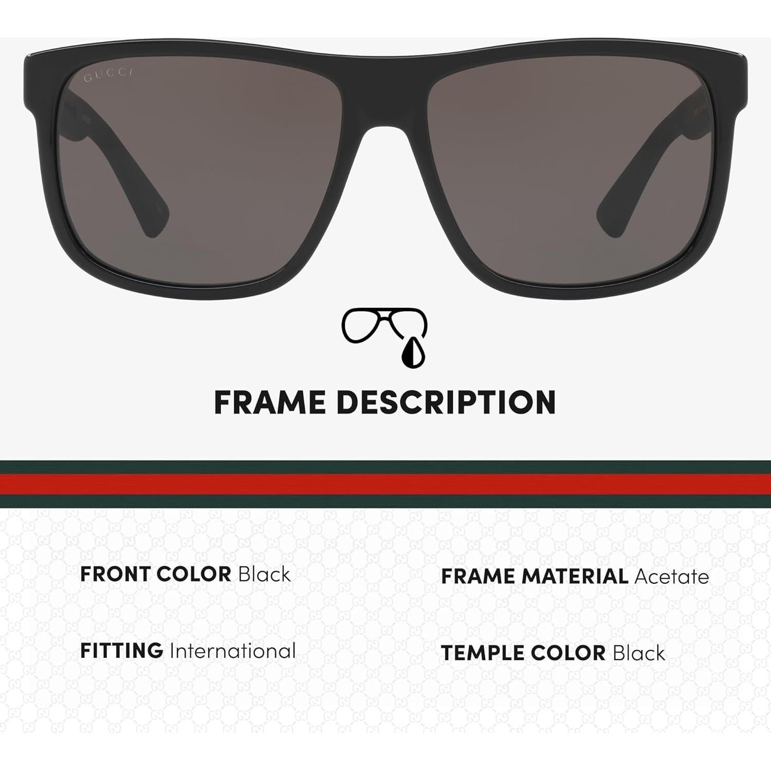 Gafas de Sol Gucci GG0010S - Diseño Cuadrado Elegante