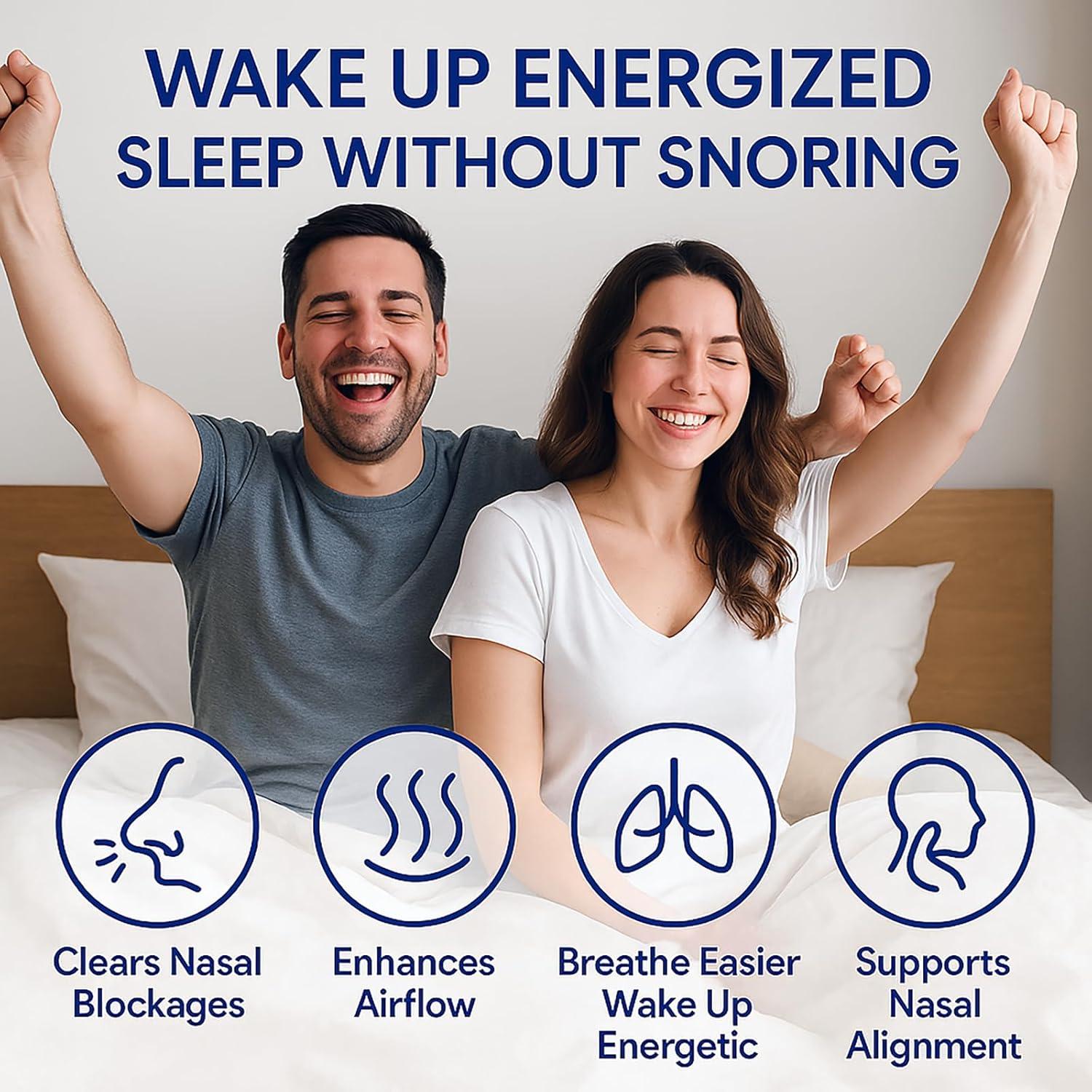 Dispositivos Anti Ronquidos Eovvoe - Paquete de 4, Ajuste Personalizado