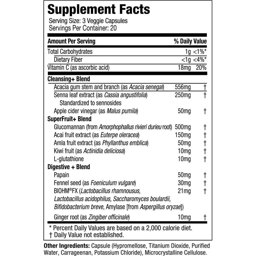 Desintoxicación Probiotica Purely Inspired 60 Cápsulas