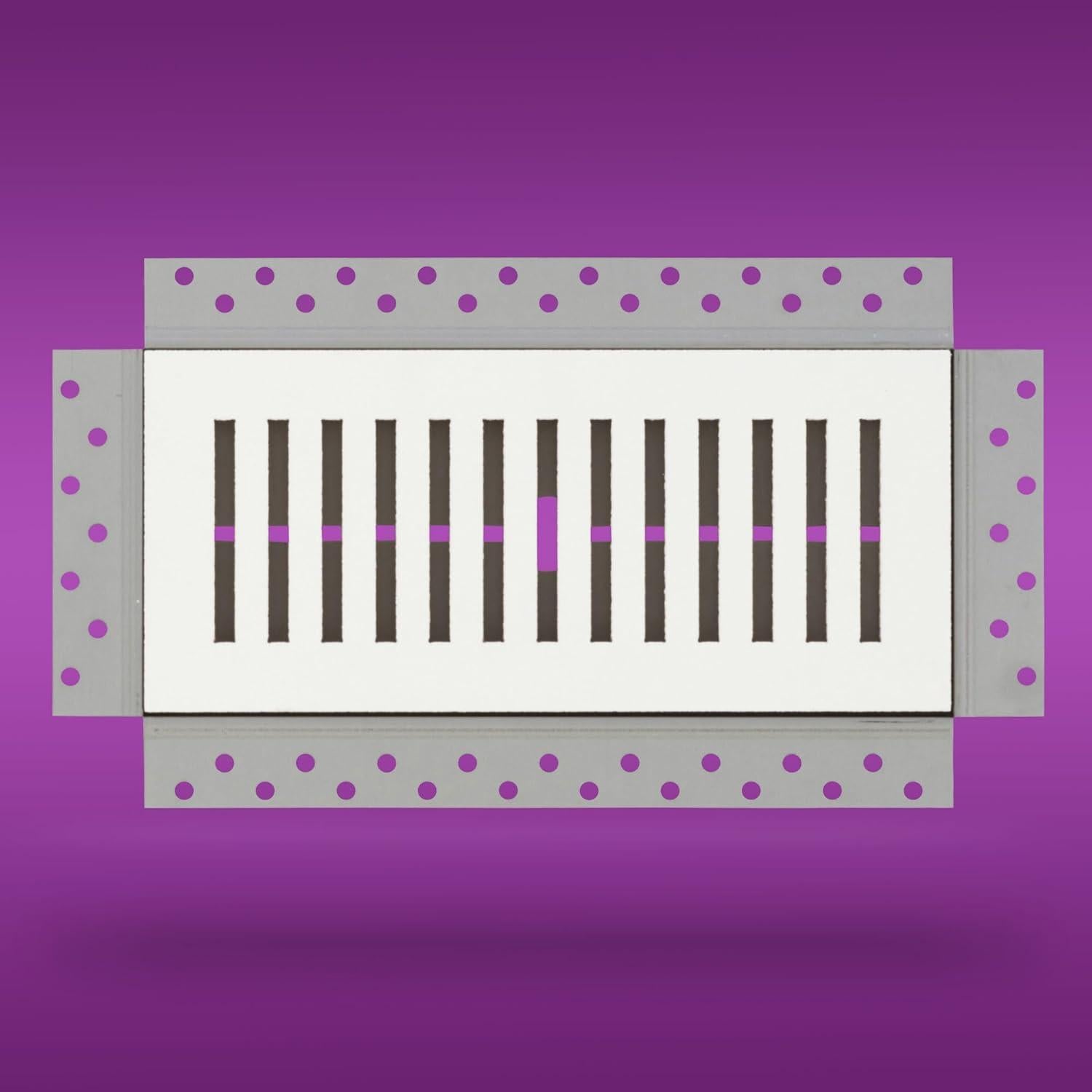 Ventilación de Suministro de Aire Magnético BreezeLux BL410 10x25.4cm