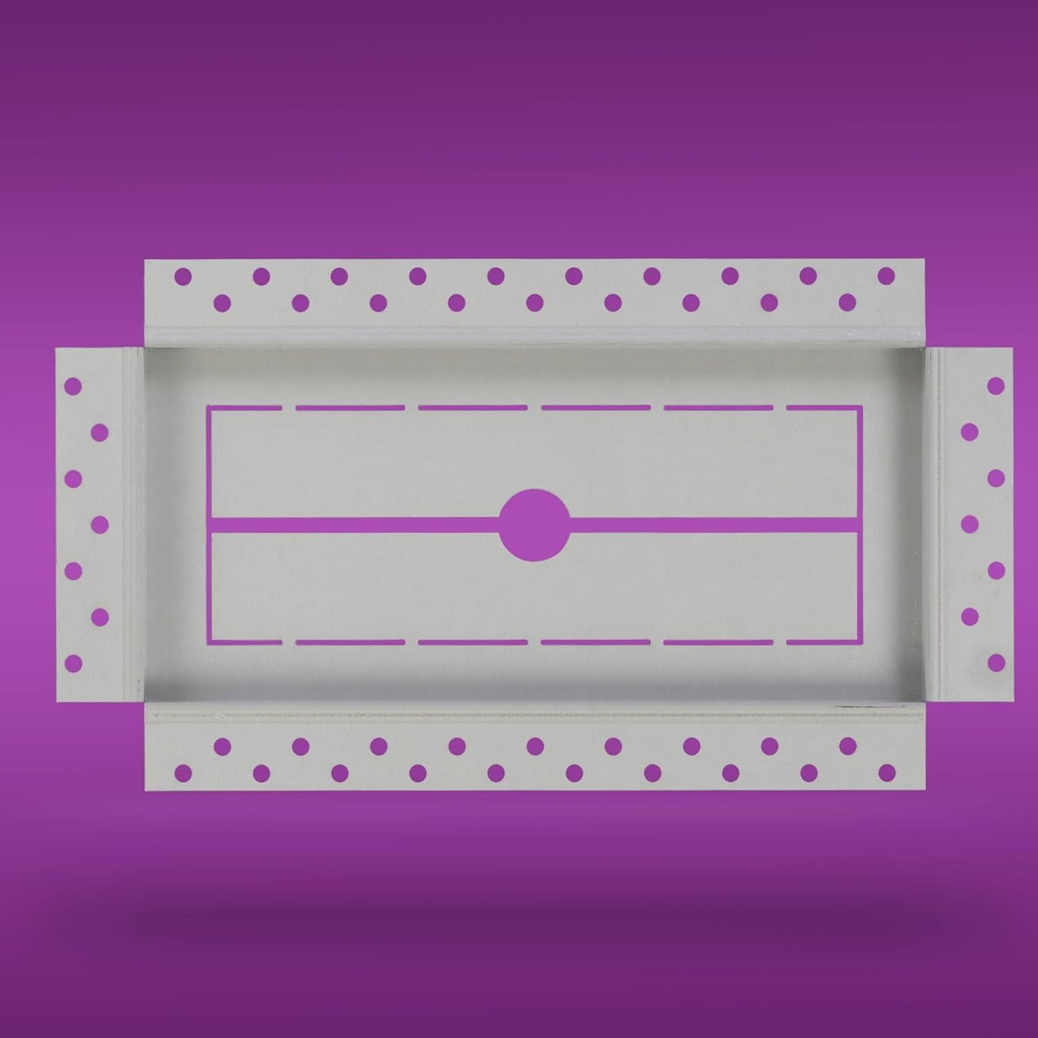 Ventilación de Suministro de Aire Magnético BreezeLux BL410 10x25.4cm