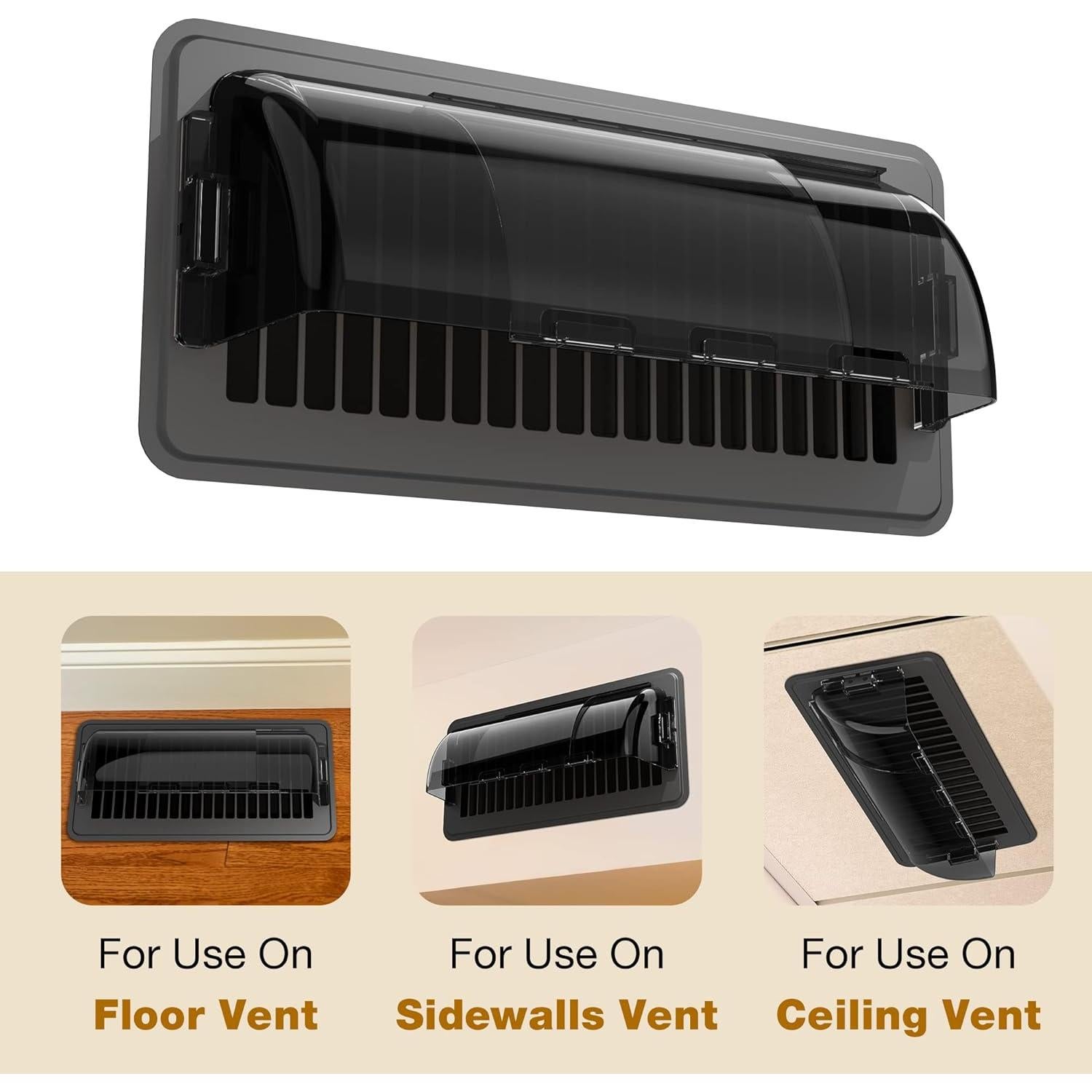 Deflector de Aire Magnético Ajustable 25.4-35.6 cm BYEWIRE (2 Pzs)