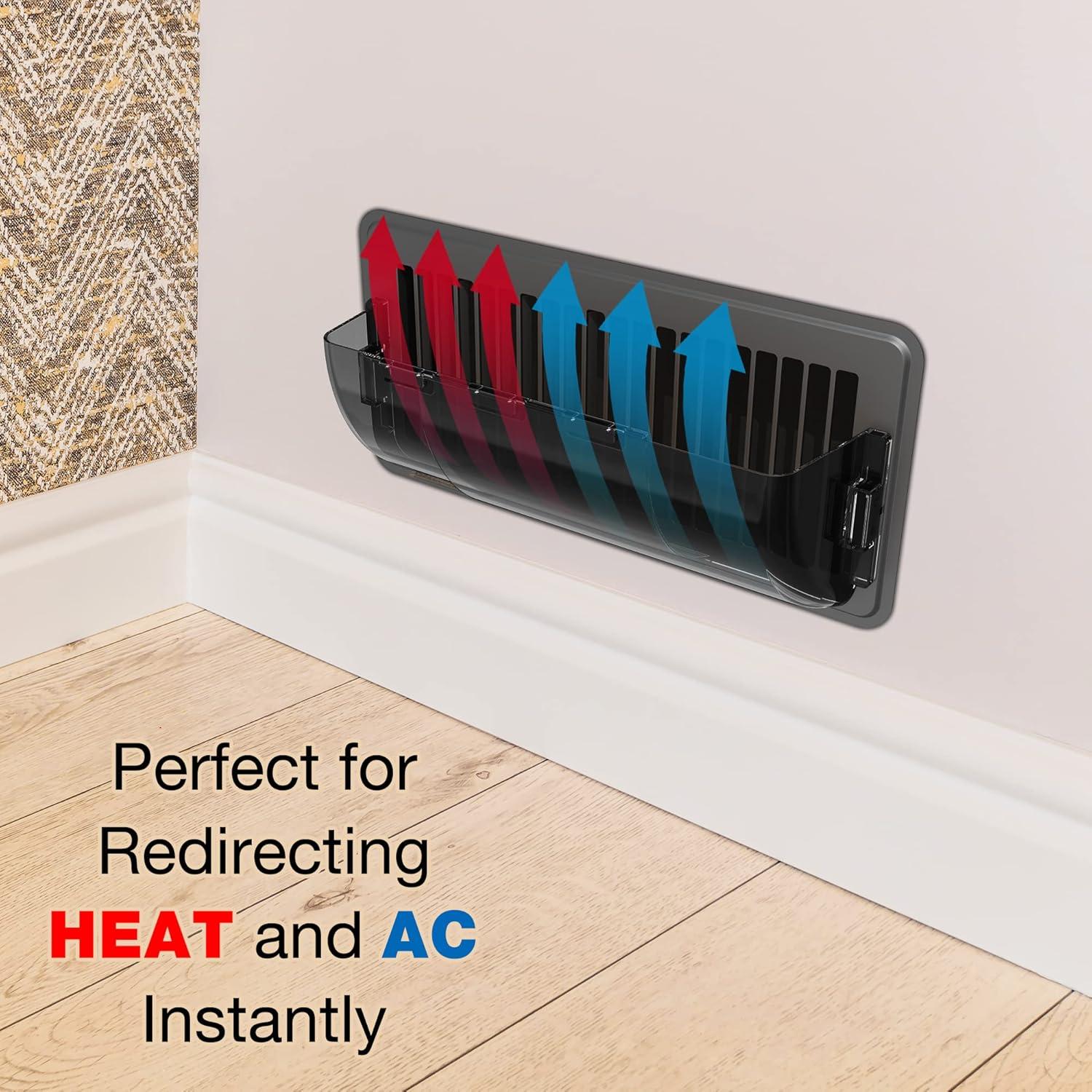 Deflector de Aire Magnético Ajustable 25.4-35.6 cm BYEWIRE (2 Pzs)