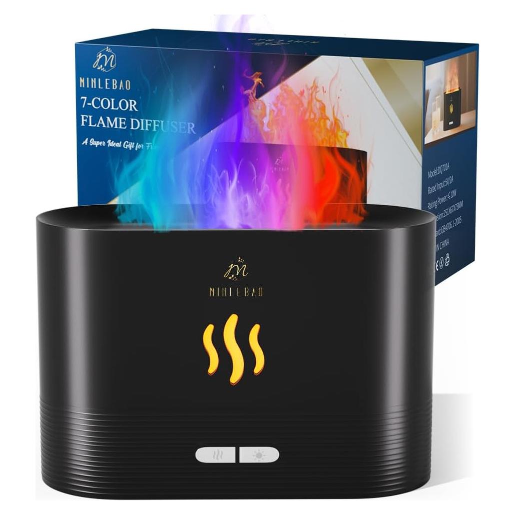 Difusor de Aromas Minlebao CJ-XXJ-SEVEN 180ml 7 Colores