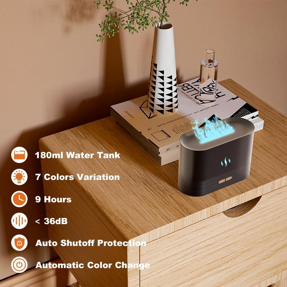 Difusor de Aromas Minlebao CJ-XXJ-SEVEN 180ml 7 Colores