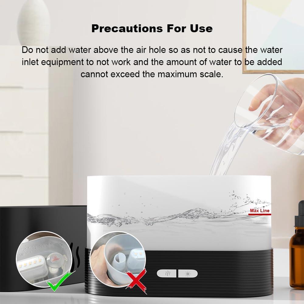 Difusor de Aromas Minlebao CJ-XXJ-SEVEN 180ml 7 Colores