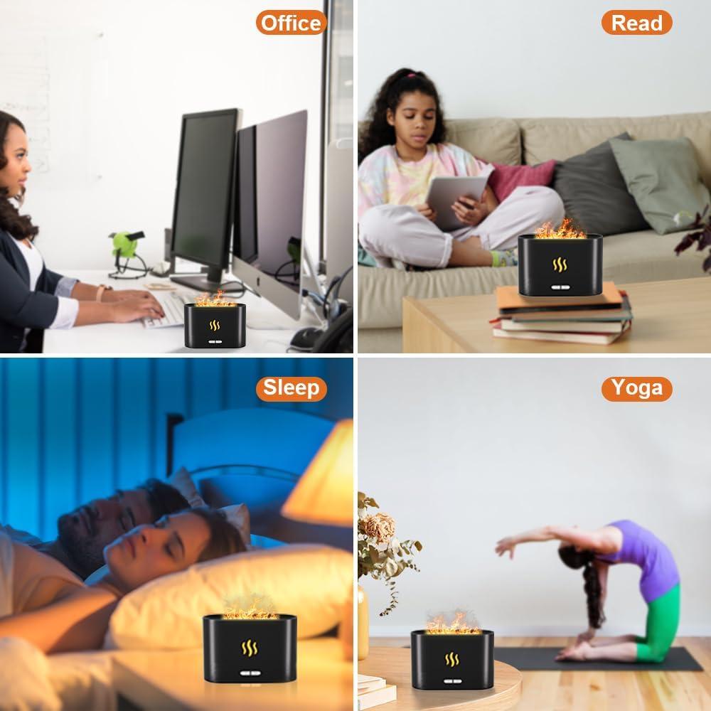 Difusor de Aromas Minlebao CJ-XXJ-SEVEN 180ml 7 Colores