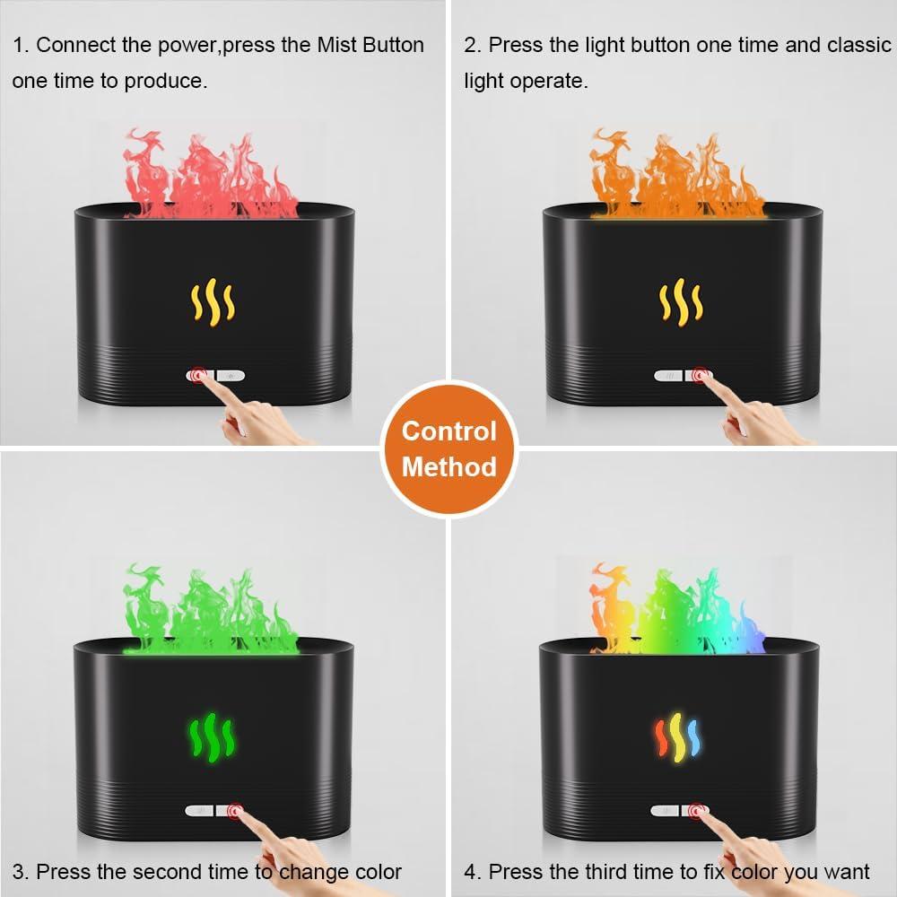 Difusor de Aromas Minlebao CJ-XXJ-SEVEN 180ml 7 Colores