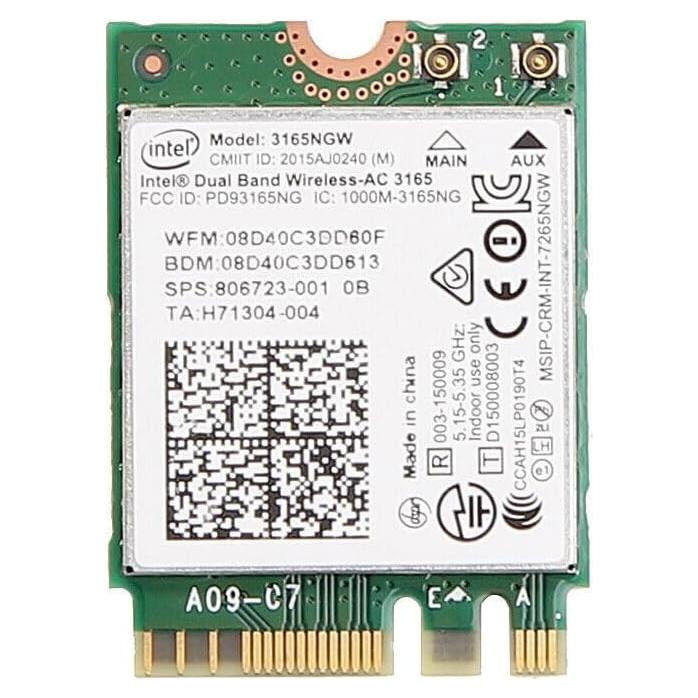 Adaptador Wi-Fi 5 M.2 PCIe HighZer0 AC3165 433Mbps Bluetooth 4.0