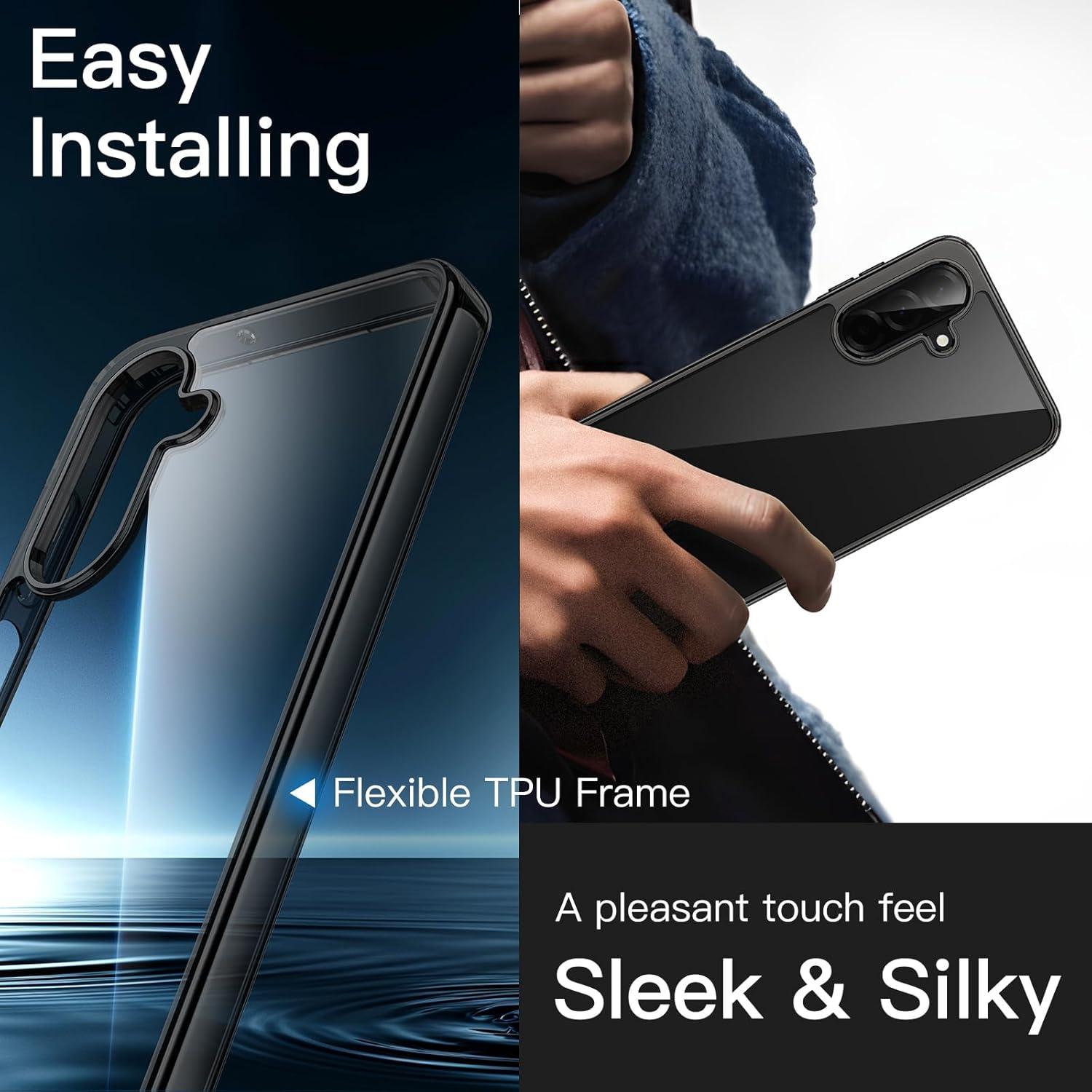 Funda JETech para Samsung Galaxy A26 5G Antigolpes Negra