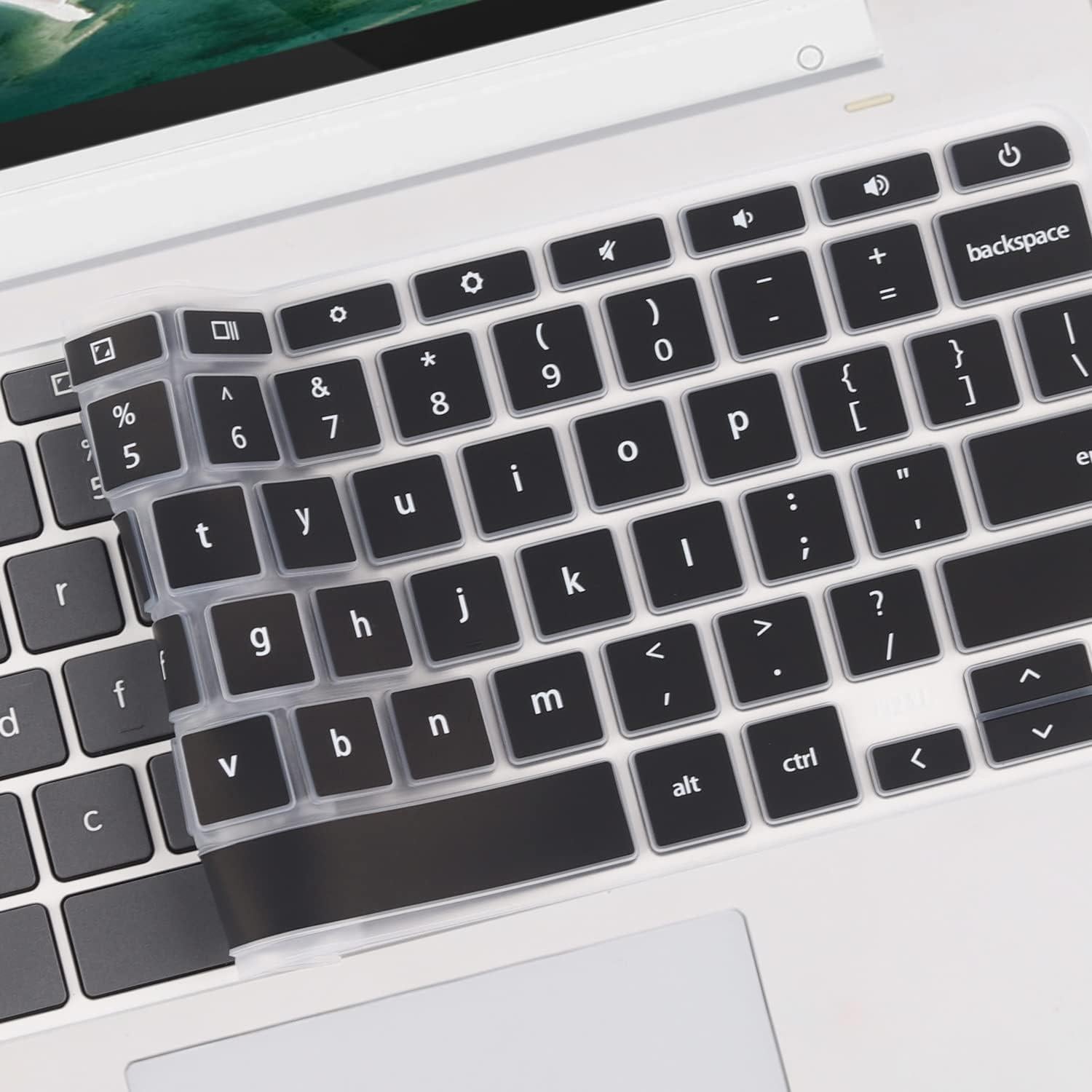 Cubierta de Teclado Silicona MUBUY-GOL para Lenovo Chromebook 11.6"