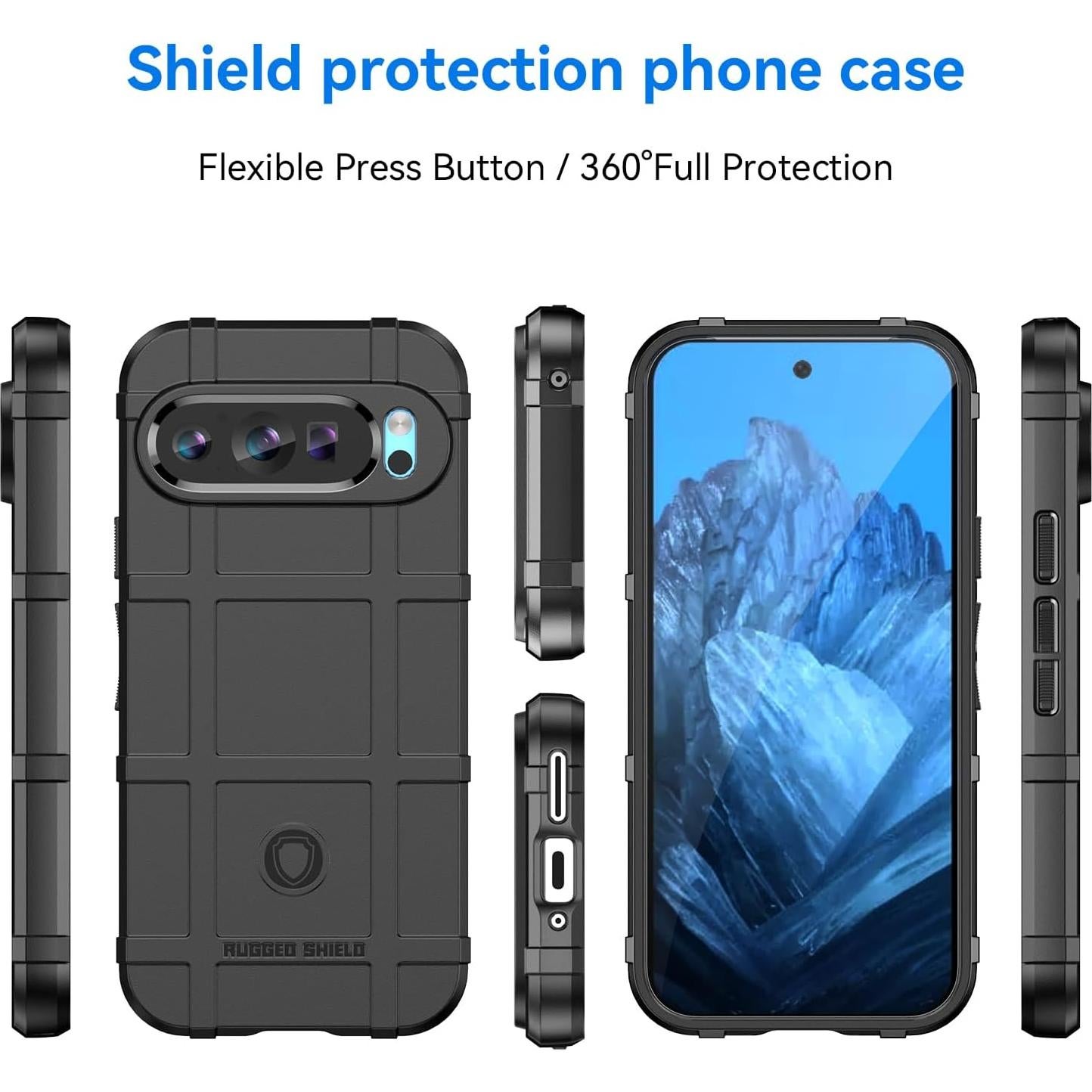 Funda delgada TPU para Google Pixel 9/9 Pro - Protección militar