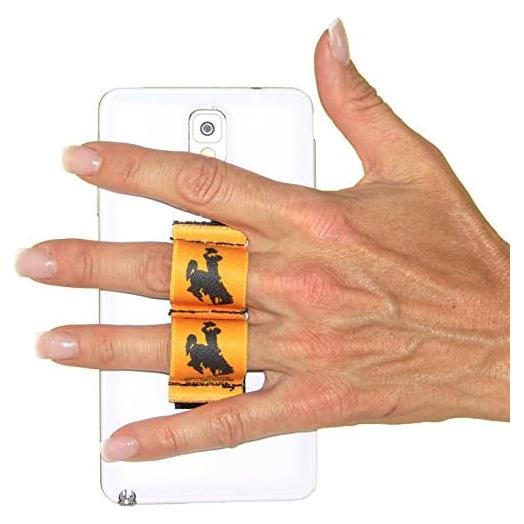 Agarre para Teléfono Lazy-Hands XL Vaquero Marrón Oro