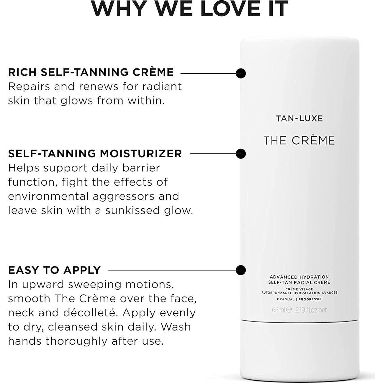 Tan Luxe La Crema Autobronceadora 61.8g Multicolor