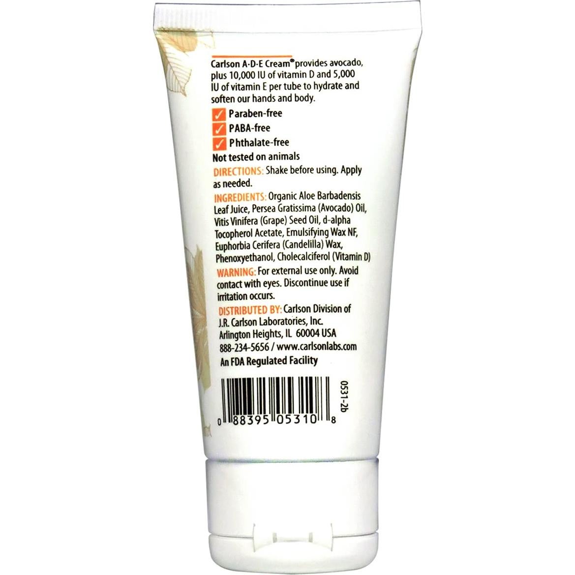 Crema Hidratante para Manos y Cuerpo Carlson 56.7 g Aceite de Aguacate