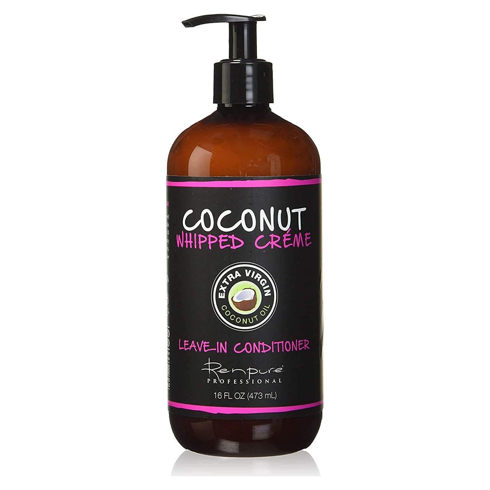 Acondicionador Leave-In Crema Batida de Coco RENPURE 473 ml