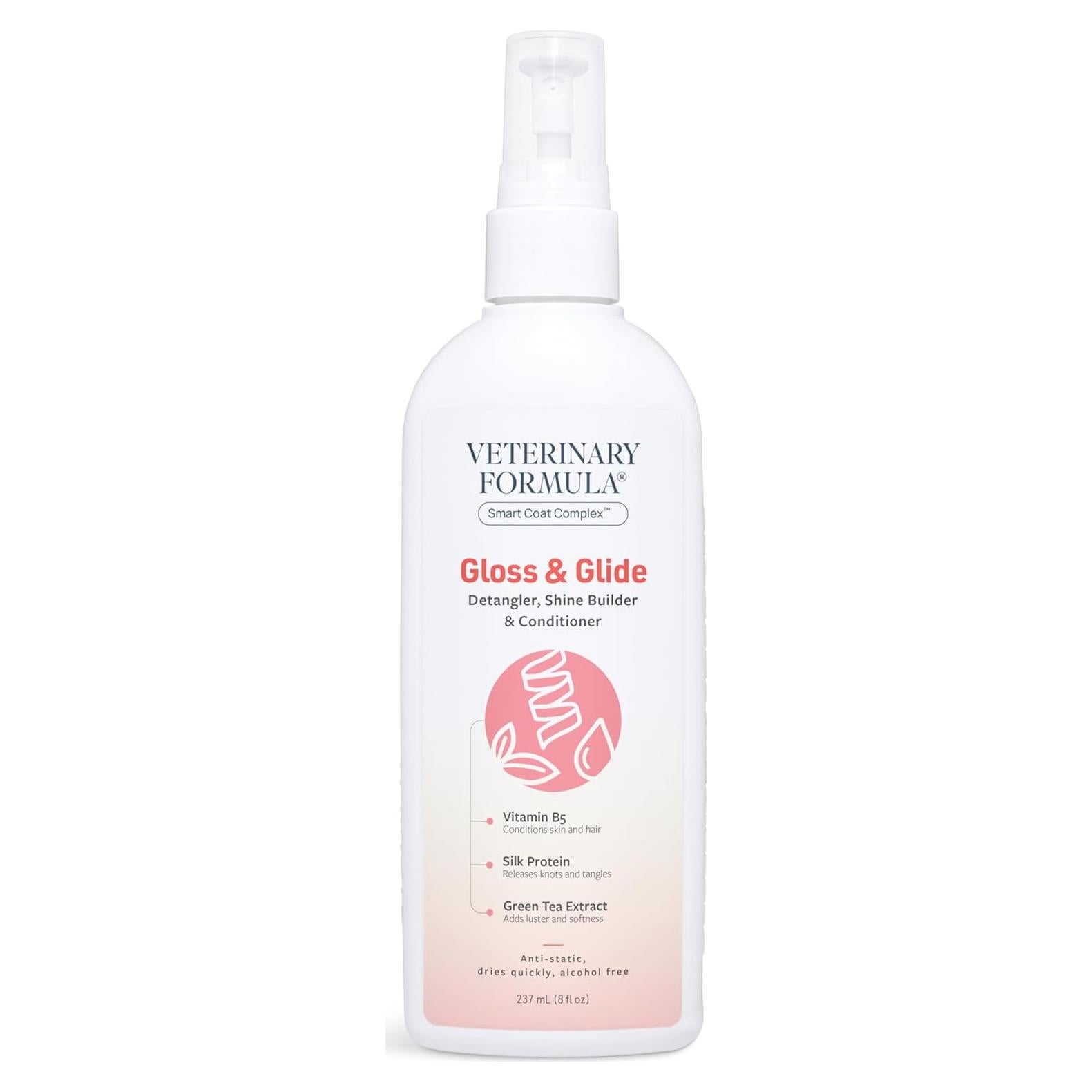 Desenredante para Perros Veterinary Formula 236.6 ml - Brillo y Suavidad