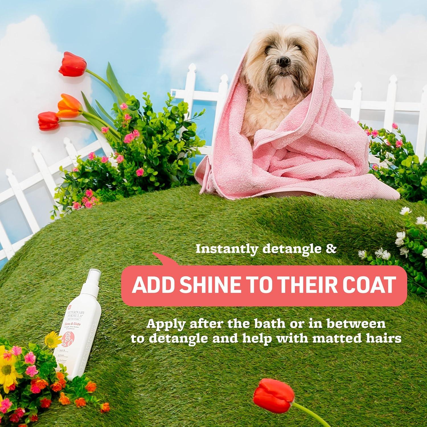 Desenredante para Perros Veterinary Formula 236.6 ml - Brillo y Suavidad