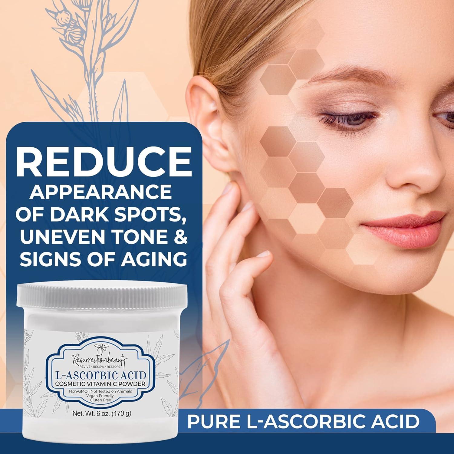 Ácido L-Ascórbico Puro 170g - Vitamina C para Cuidado Facial