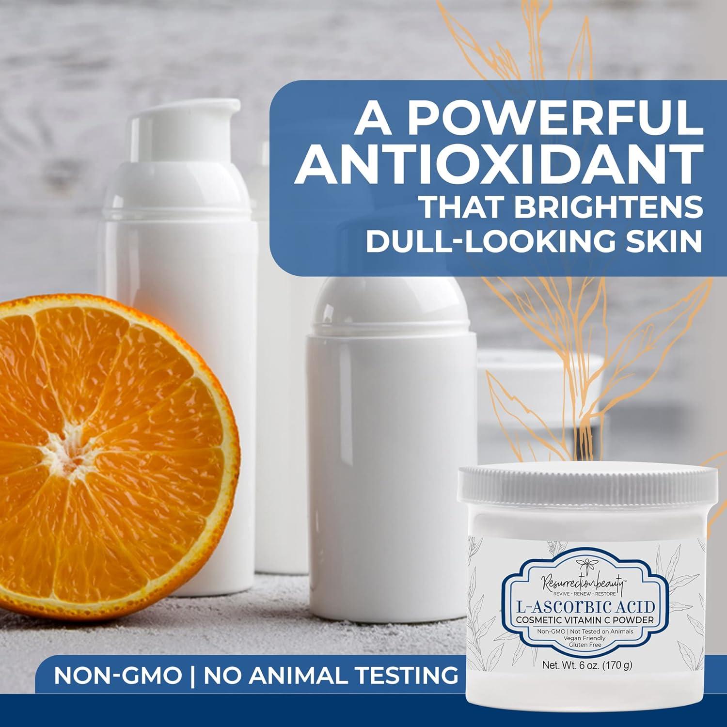 Ácido L-Ascórbico Puro 170g - Vitamina C para Cuidado Facial