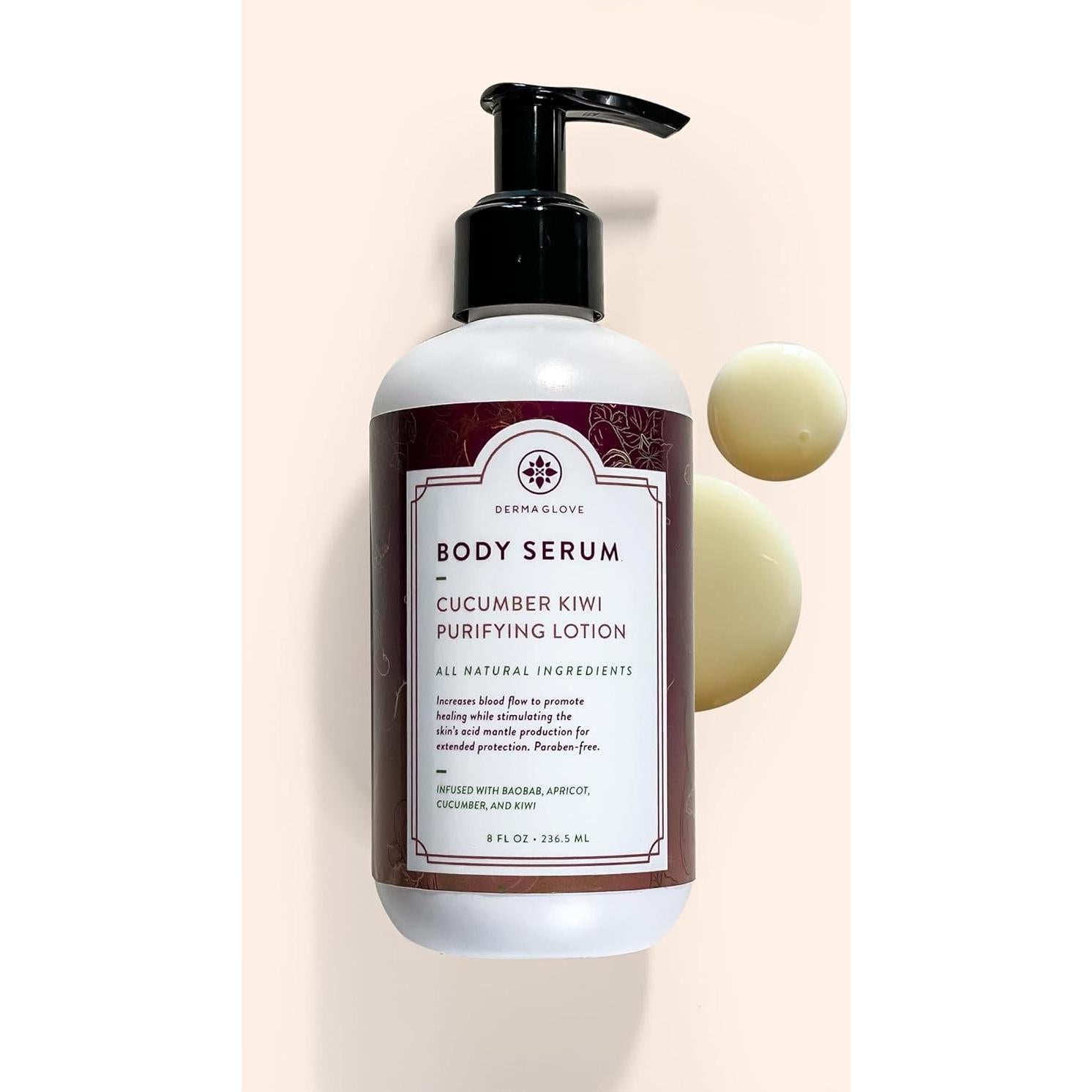 Suero Corporal DERMAGLOVE Pepino Kiwi 255g Hidratante