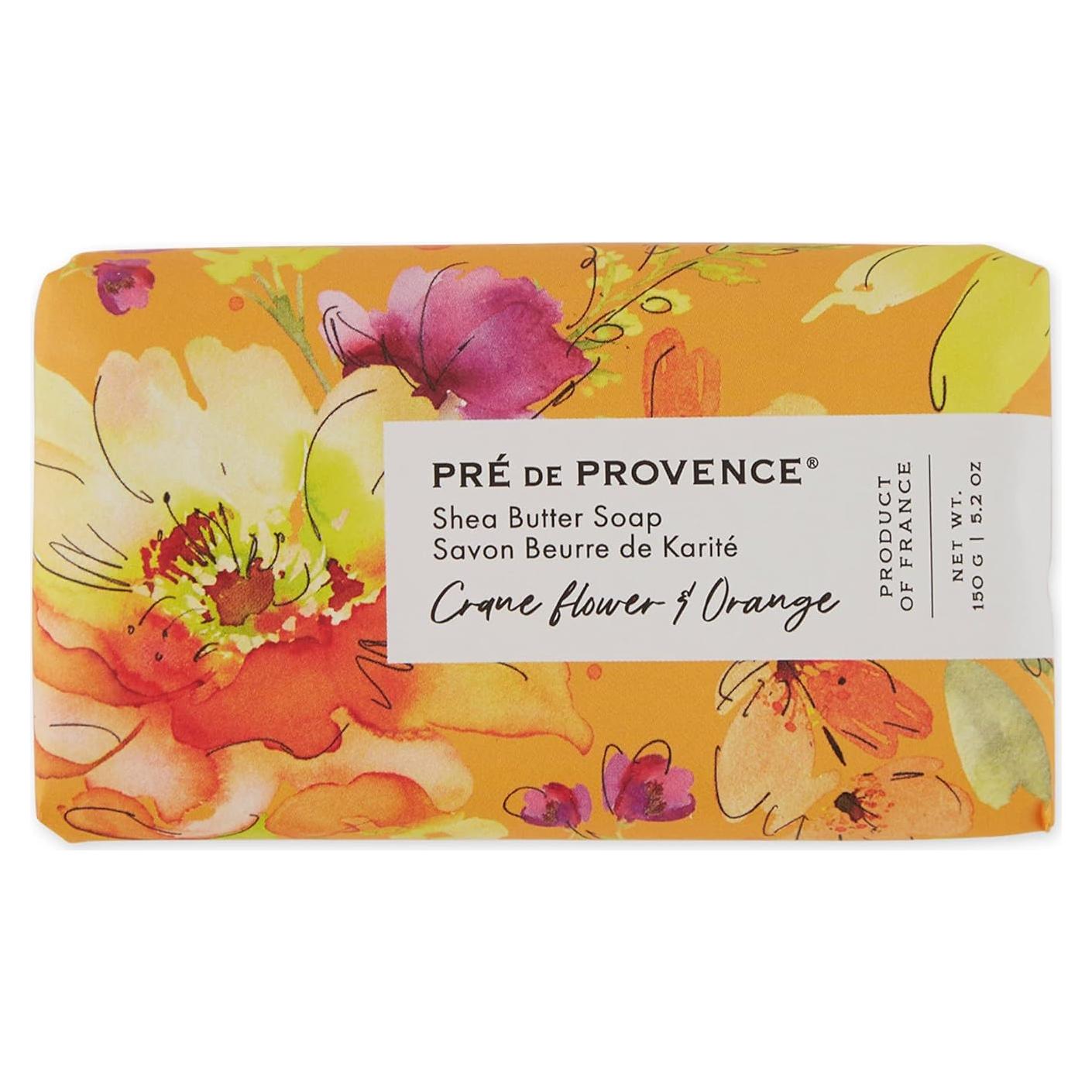 Jabón Artesanal Pre de Provence 150g Flor de Grulla y Naranja