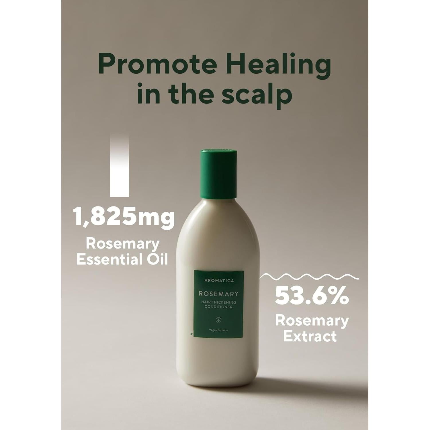 Acondicionador AROMATICA de Romero 400ml - Hidratante Vegano